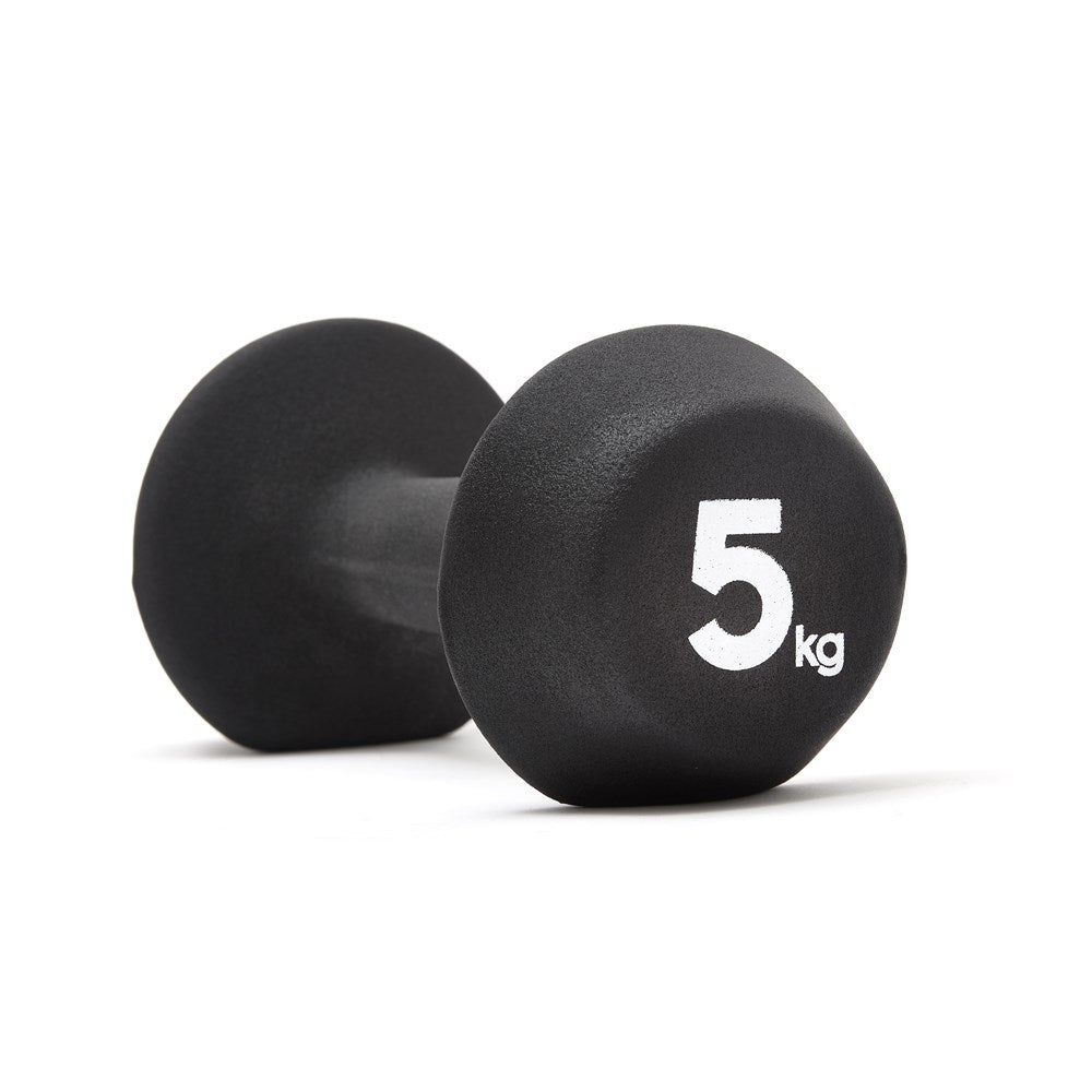 mancuernas de neopreno adidas 5 kg negro