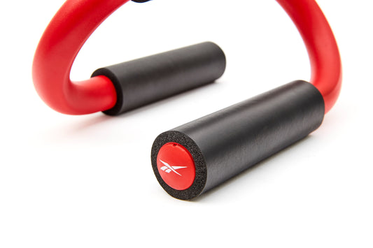 barra para planchas reebok negro rojo