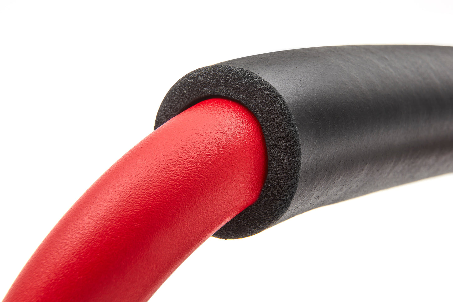 barra para planchas reebok negro rojo