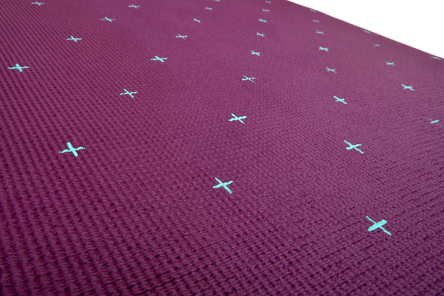 mat para yoga de doble cara reebok 4 mm morado