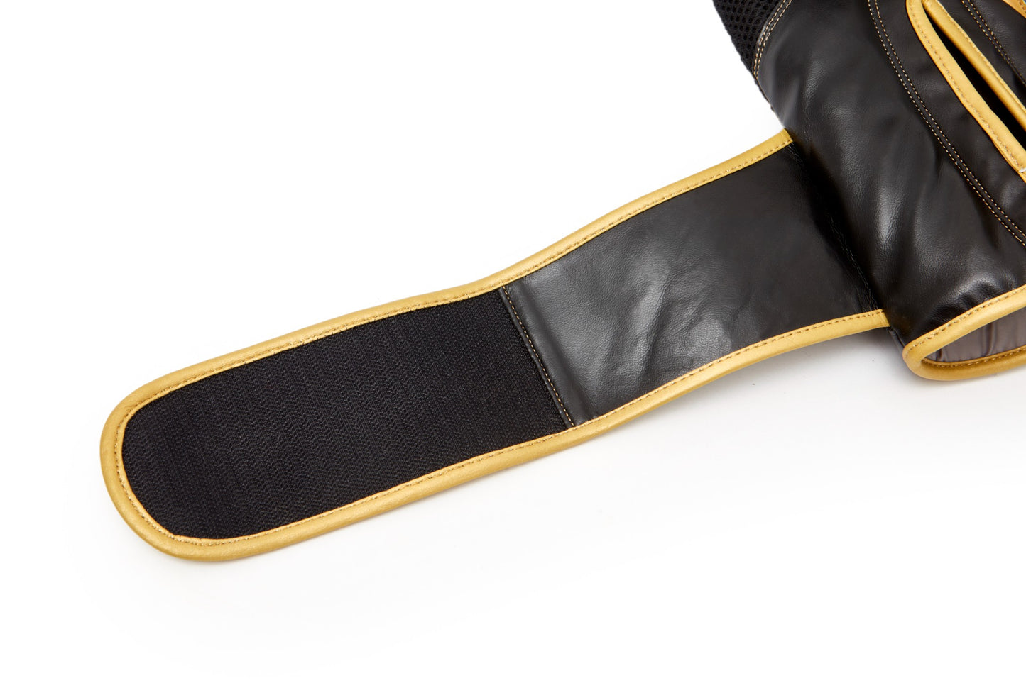 guantes de box reebok dorado negro