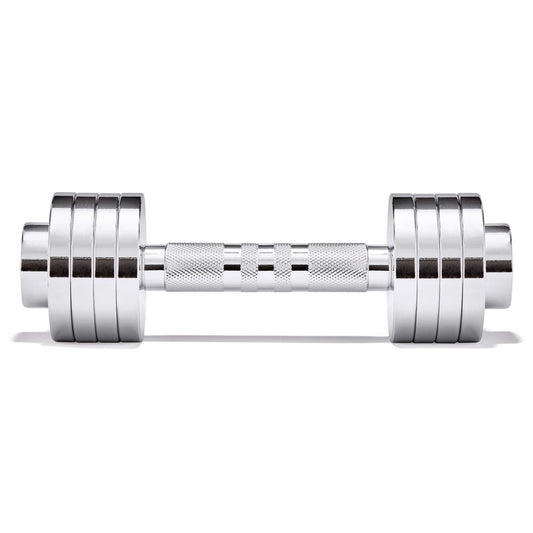 Juego de mancuernas cromadas ajustables 5kg/11lb - PretorianBrands