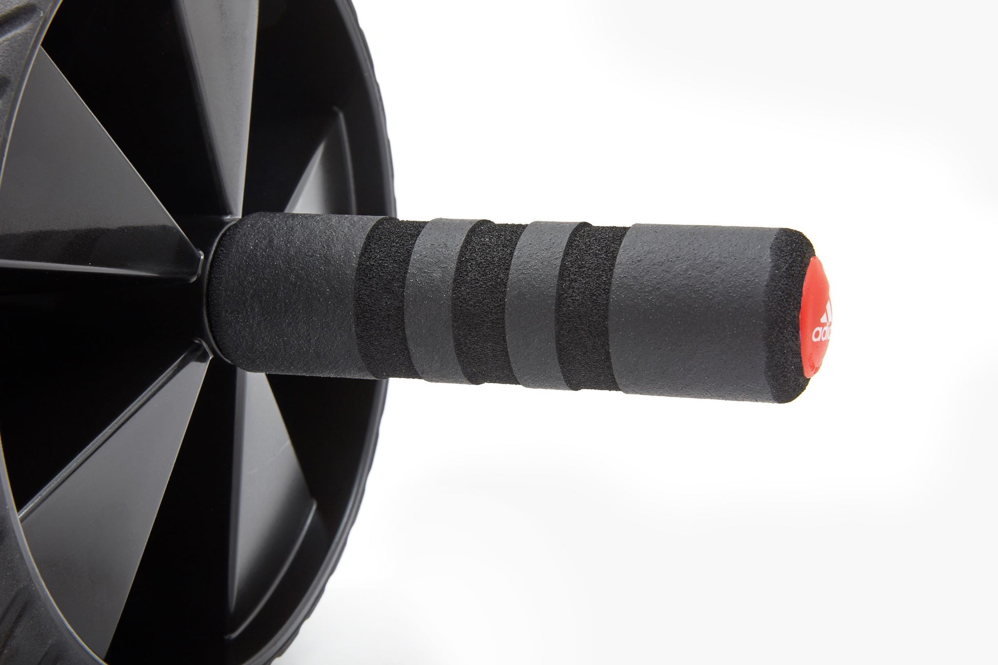 rueda abdominal adidas ab wheel negro rojo