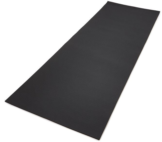 mat para fitness reebok negro con puntos blancos