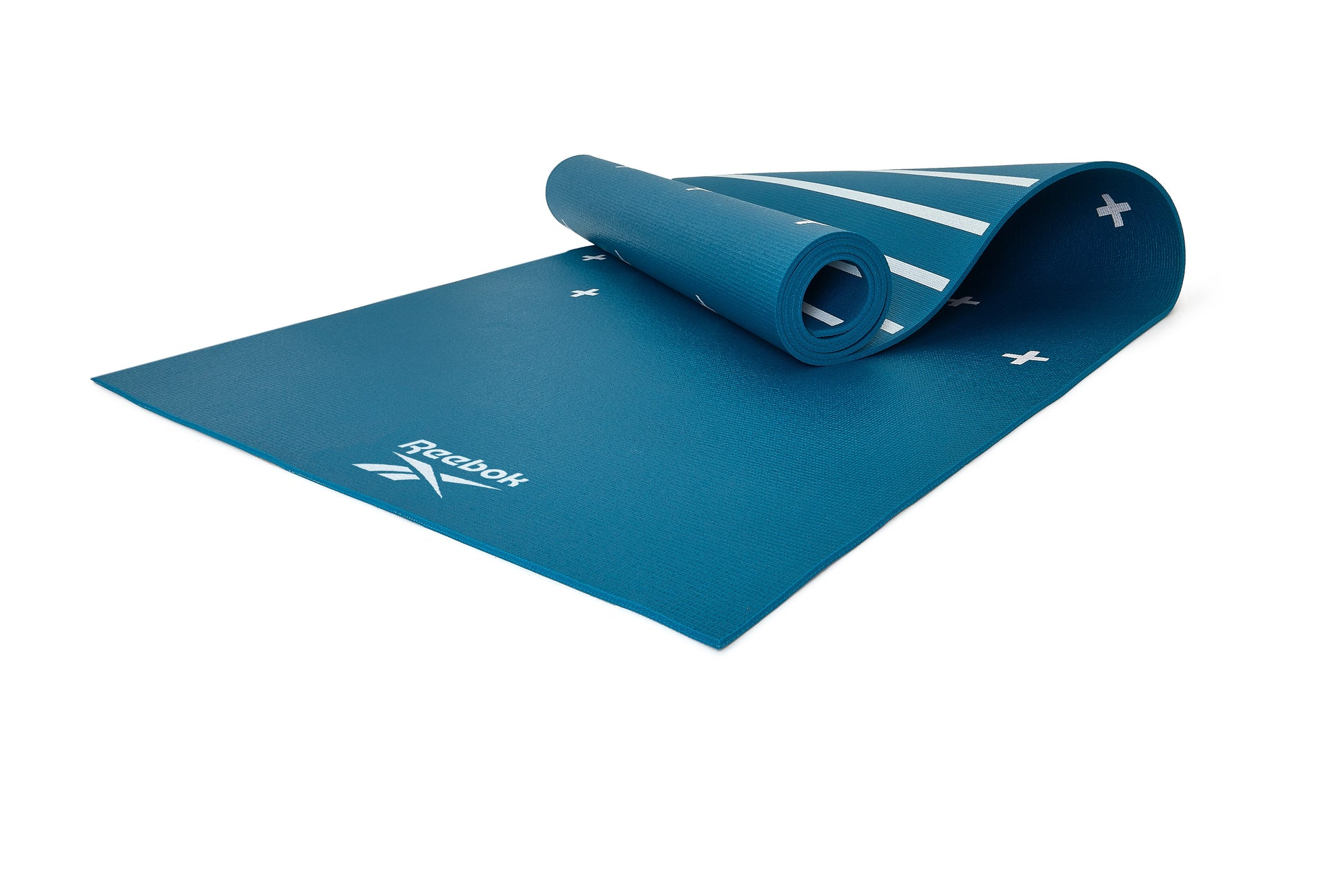 mat para yoga de doble cara reebok 4 mm verde