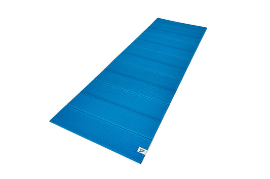 mat para yoga reebok plegable 6 mm azul