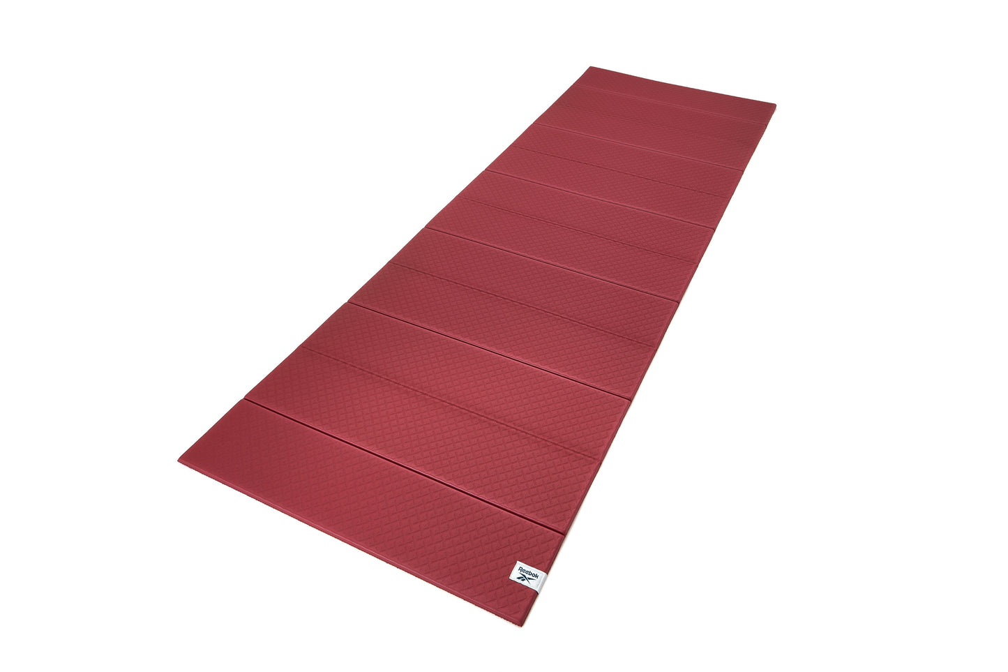 mat para yoga reebok plegable 6 mm rojo