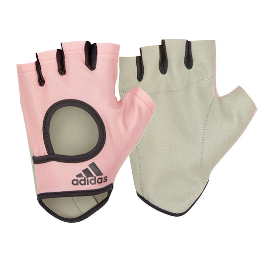 guantes adidas essential mujer rosado