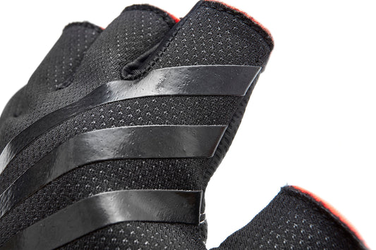 guantes para entrenar adidas elite negro rojo