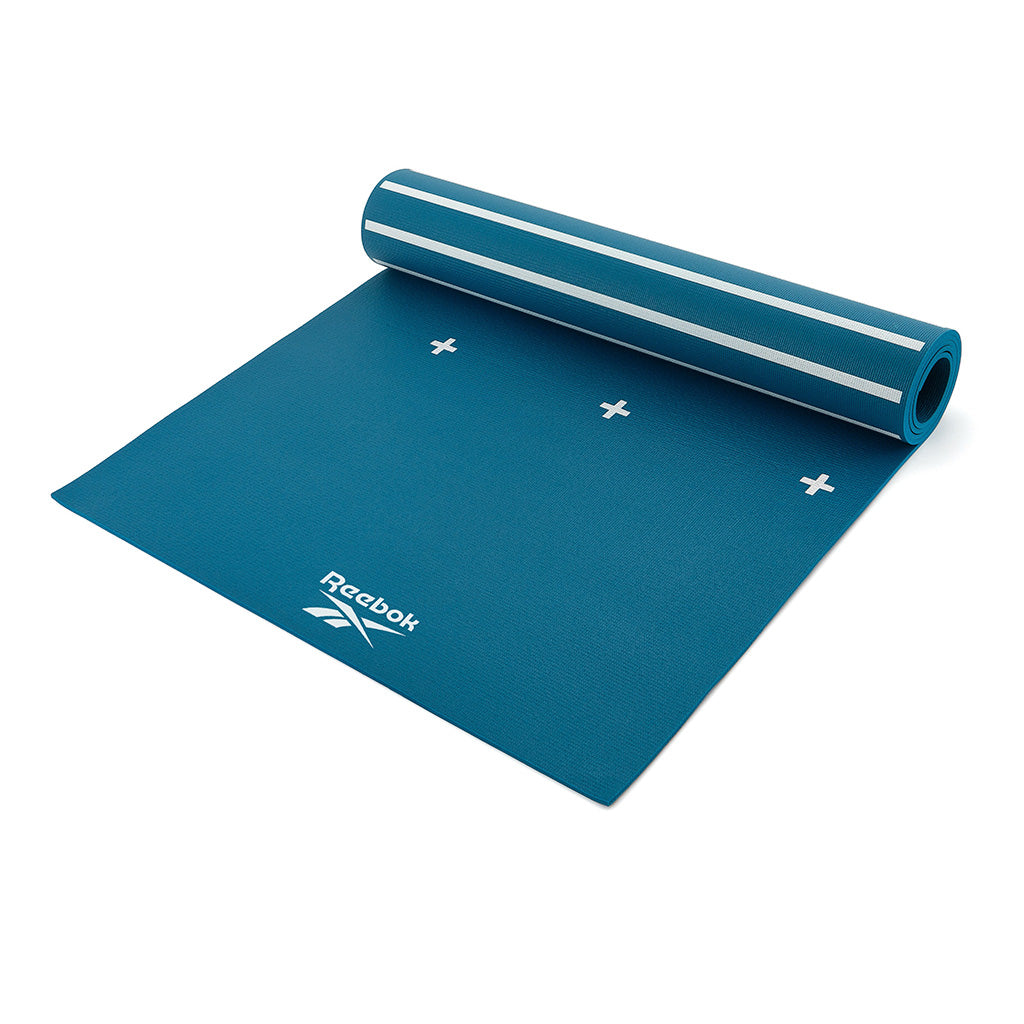 mat yoga doble cara reebok azul rayg-11030gn
