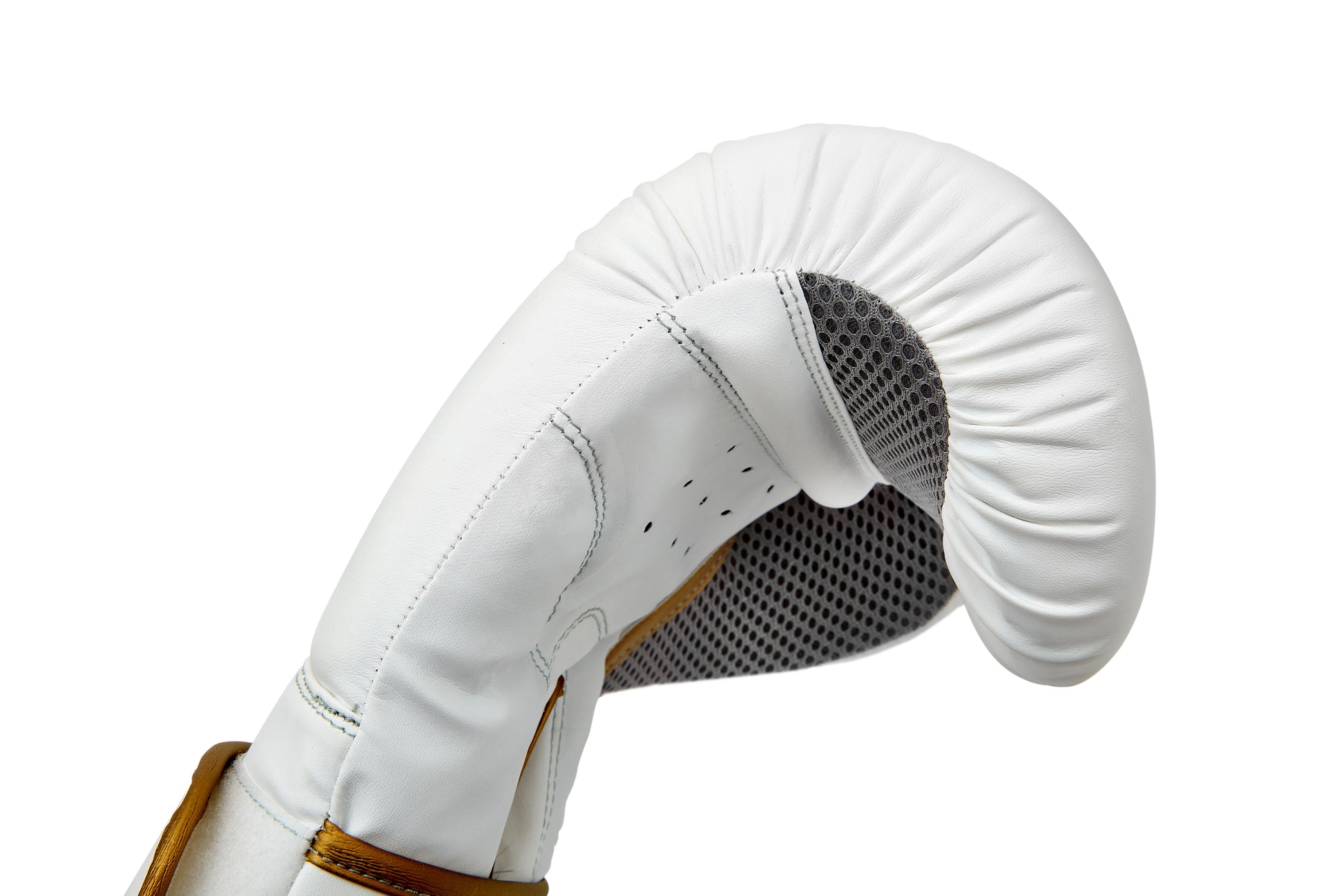 guantes de box reebok blanco dorado