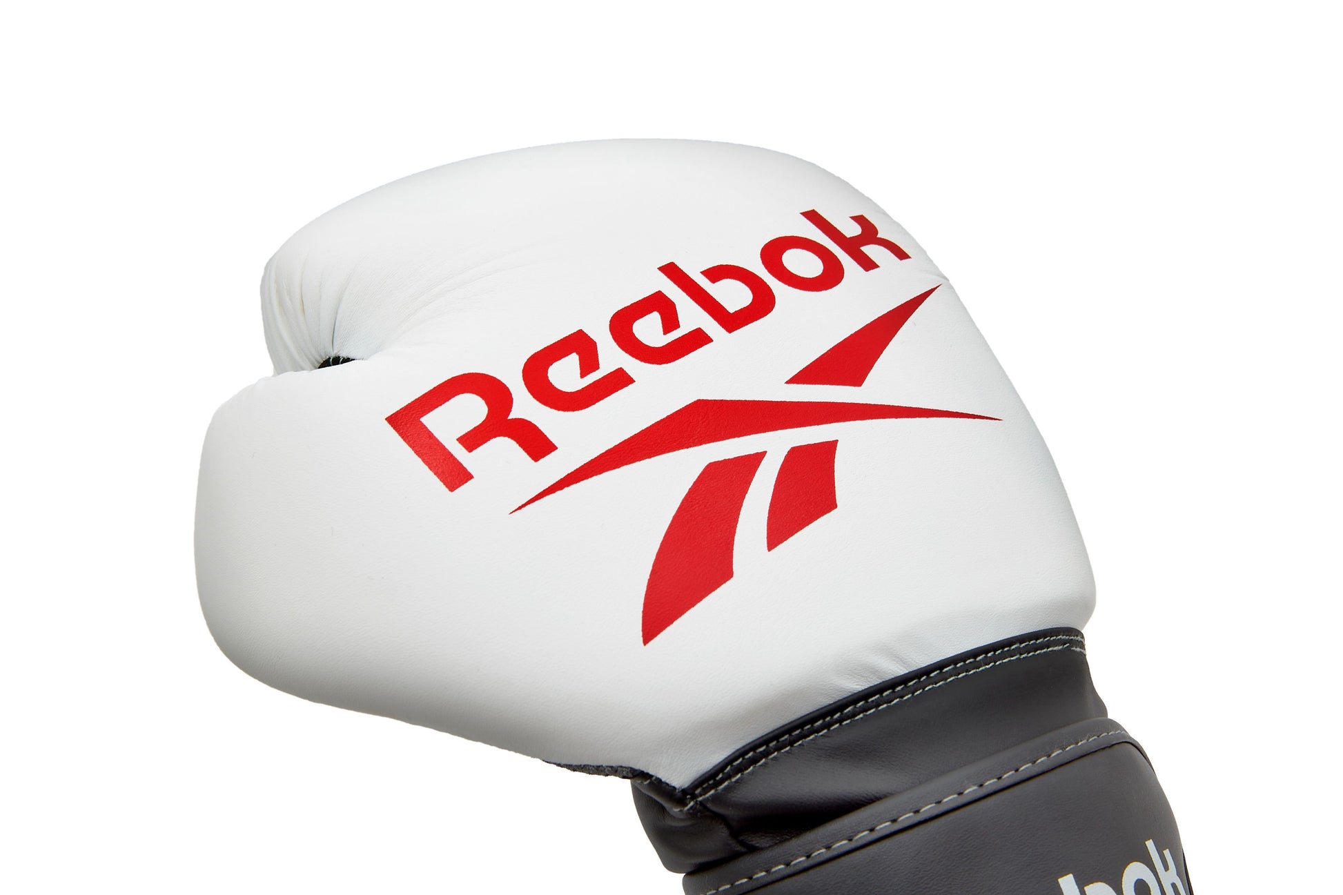 guantes de box reebok blanco rojo